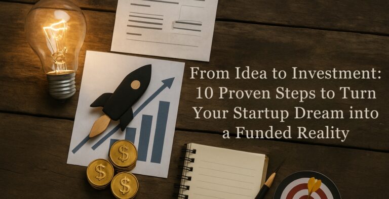 From Idea to Investment: 10 Proven Steps to Turn Your Startup Dream into a Funded Reality