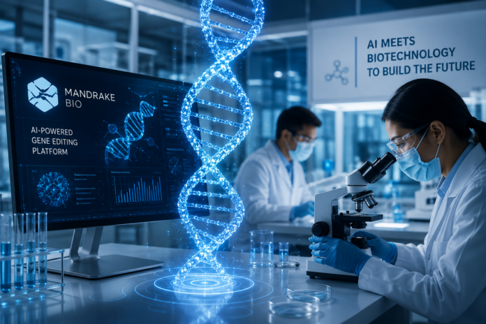 Mandrake Bio raises ₹16 crore in pre-seed funding to build an AI-powered gene-editing platform for agriculture and healthcare.